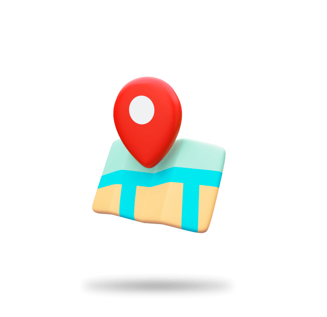 3D illustration of location